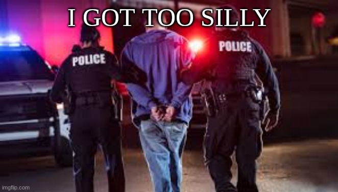I GOT TOO SILLY | image tagged in m | made w/ Imgflip meme maker