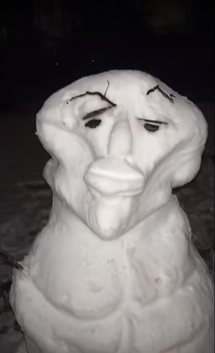 High Quality snowman Blank Meme Template