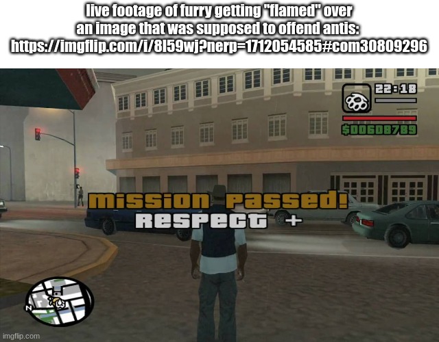 gta mission passed, respect - Imgflip