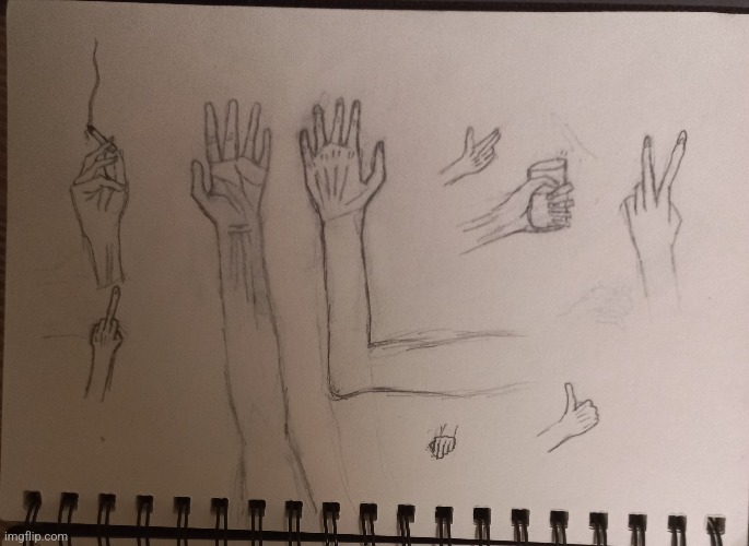 Some hand sketches and shit | made w/ Imgflip meme maker