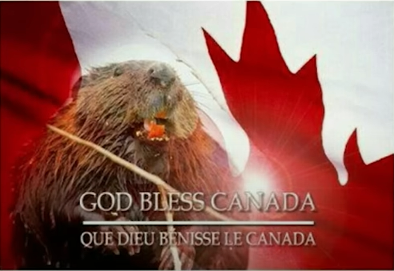 High Quality God Bless Canada Blank Meme Template