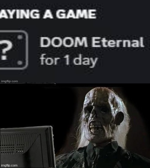 totally 100% healthy | image tagged in doom,this meme is funny | made w/ Imgflip meme maker
