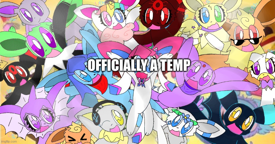 yippee | OFFICIALLY A TEMP | image tagged in imgflip es poster of 2024 | made w/ Imgflip meme maker