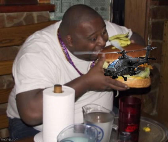 Fat guy eating burger | image tagged in fat guy eating burger | made w/ Imgflip meme maker