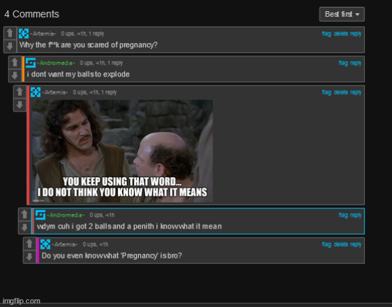huh. | image tagged in awkward comment section | made w/ Imgflip meme maker