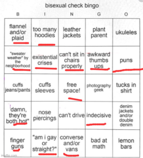 Holy fuck Lois I love bicycles ? ? | image tagged in bisexual bingo | made w/ Imgflip meme maker