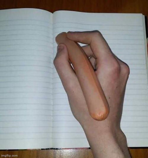 Dear diary, the wizard turned my pencil into a hot dog for the fourth time. | made w/ Imgflip meme maker