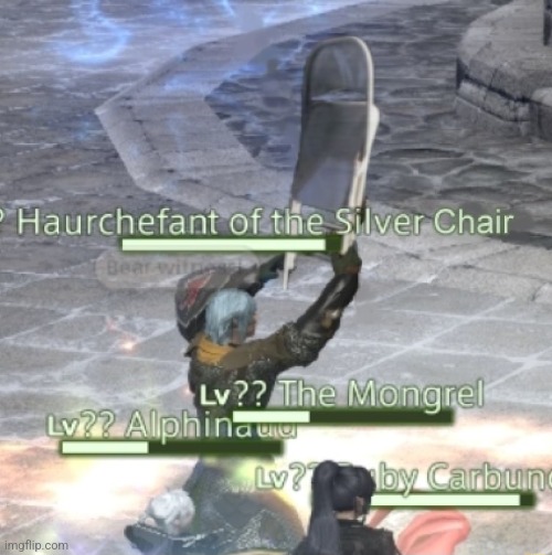 Haurchefont of the silver chair | image tagged in haurchefont of the silver chair | made w/ Imgflip meme maker