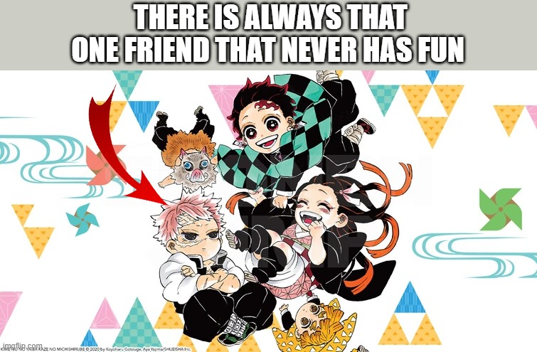 THERE IS ALWAYS THAT ONE FRIEND THAT NEVER HAS FUN | made w/ Imgflip meme maker