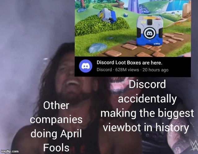 Over 600M Views in 20 Hours | image tagged in memes,funny,discord,lol | made w/ Imgflip meme maker