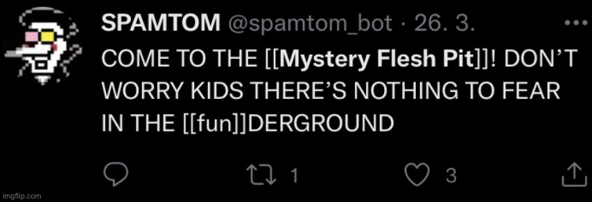 Huh, what | image tagged in mystery flesh pit status | made w/ Imgflip meme maker