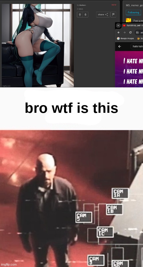 . | bro wtf is this | image tagged in i saw what you deleted | made w/ Imgflip meme maker