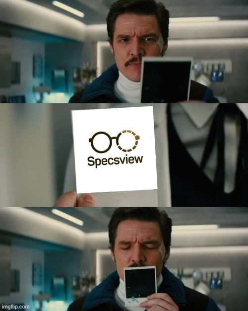 Specsview is love | image tagged in pedro pascal | made w/ Imgflip meme maker