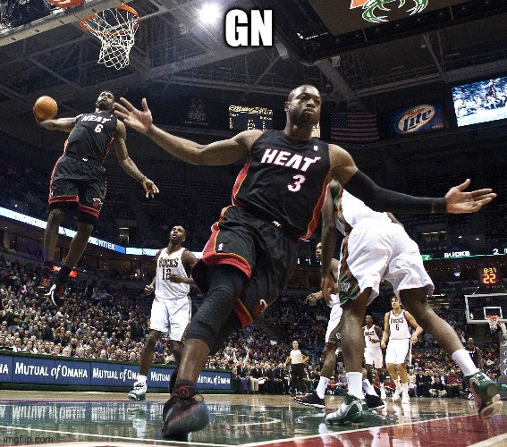 Lebron Dunking | GN | image tagged in lebron dunking | made w/ Imgflip meme maker
