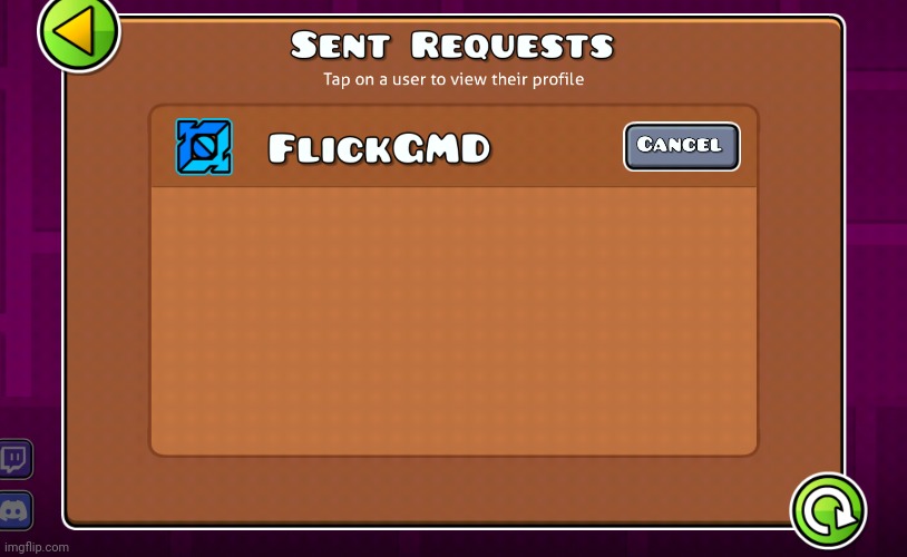 @flick7 you promised you would accept the friend request on gd | made w/ Imgflip meme maker