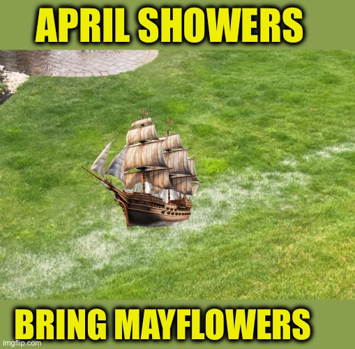 Stop raining! ((Mod note: for me it's snowing outside)) | APRIL SHOWERS; BRING MAYFLOWERS | image tagged in memes,raining,stop raining,enough already | made w/ Imgflip meme maker