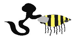 A Single Bee From " An Uncomfortably Large Group Of Bees " Blank Meme Template