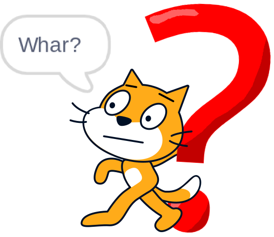 High Quality whar? scratch cat Blank Meme Template