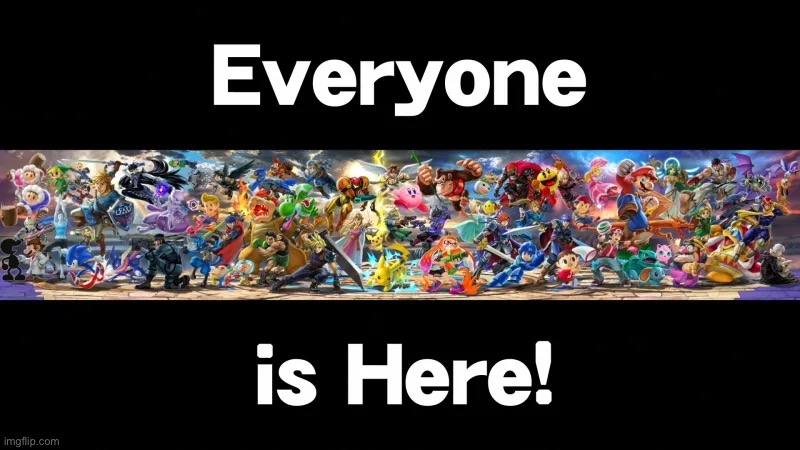 Everyone is here | image tagged in everyone is here | made w/ Imgflip meme maker