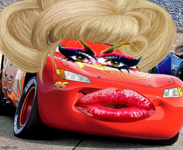 Lightning Mcdragqueen | image tagged in lightning mcdragqueen,lightning mc drag queen | made w/ Imgflip meme maker