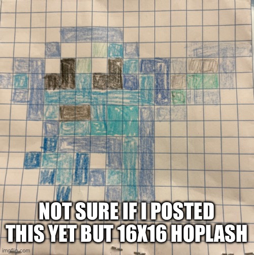 Irl too | NOT SURE IF I POSTED THIS YET BUT 16X16 HOPLASH | made w/ Imgflip meme maker
