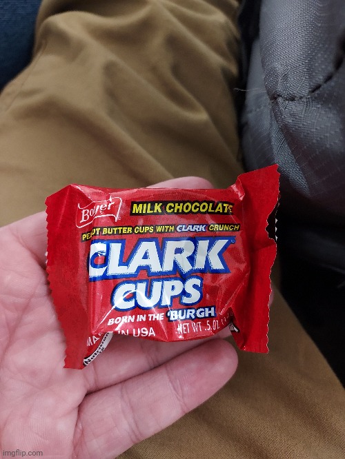 Fucked up in the crib eating Clark cups | made w/ Imgflip meme maker