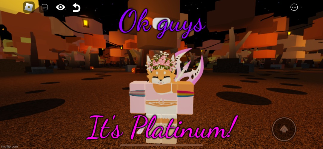 HES JUST SO FUCKIN CUTE LIKE QIWEDACBHFSNEGEE R GFGFVYFBR | Ok guys; It's Platinum! | image tagged in aurora but she's pink and white | made w/ Imgflip meme maker