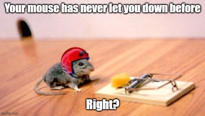 When nothing can stop you from winning, except maybe a misclick or a mouse slip | Your mouse has never let you down before; Right? | image tagged in mouse trap,fail,gaming,chess | made w/ Imgflip meme maker