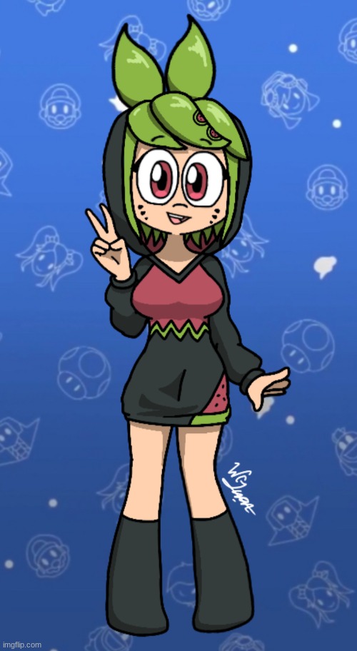 Melony (Art by WCJuan) | made w/ Imgflip meme maker