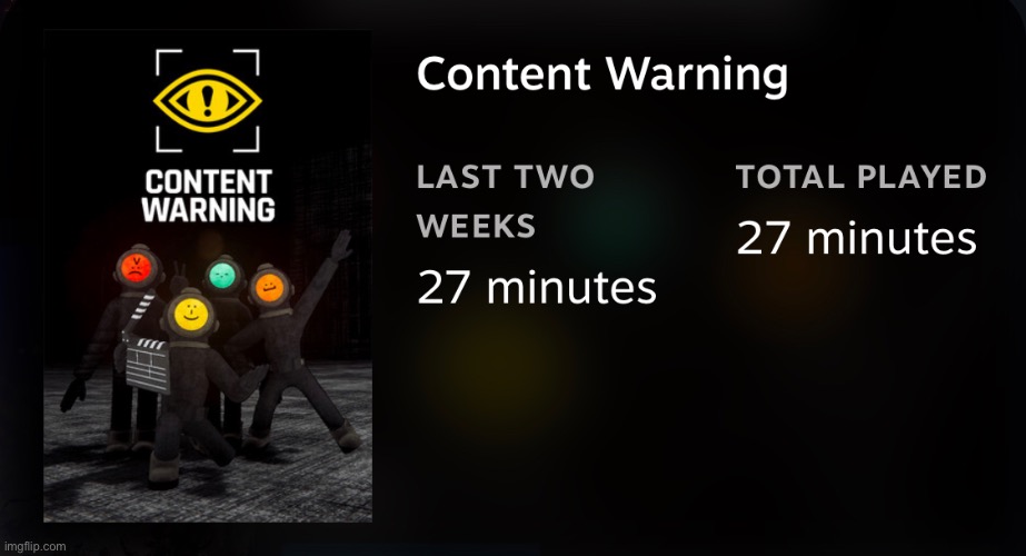 Content warning is cool | made w/ Imgflip meme maker