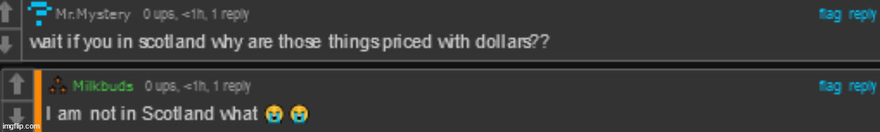 More mystery comments (My brain falling off) | image tagged in msmg,why in the world | made w/ Imgflip meme maker