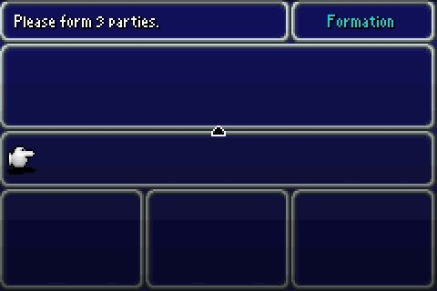 FFVI Please Form 3 Parties - Blank Blank Meme Template