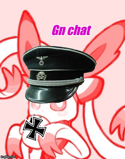 German Sylveon | Gn chat | image tagged in german sylveon | made w/ Imgflip meme maker