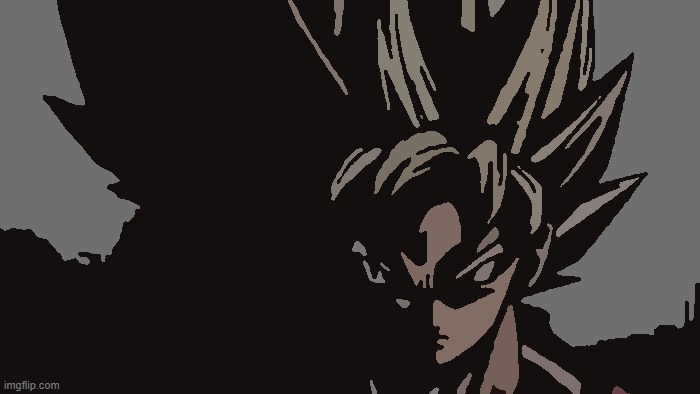 Goku Staring | image tagged in goku staring | made w/ Imgflip meme maker