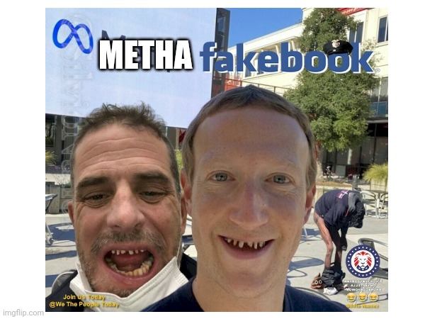 Metha | METHA | image tagged in meta | made w/ Imgflip meme maker