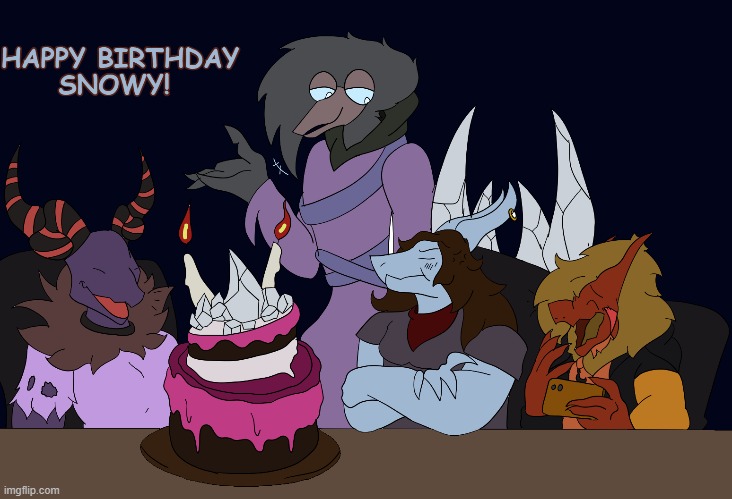 HAPPY BIRTH FOR THE FROSTY GURL | made w/ Imgflip meme maker