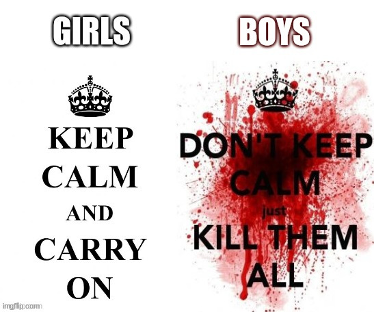 Keep Calm or Kill Them all | image tagged in keep calm or kill them all | made w/ Imgflip meme maker