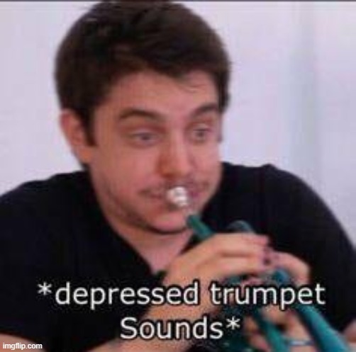 *depressed trumpet sounds* (Unus Annus) | image tagged in depressed trumpet sounds unus annus | made w/ Imgflip meme maker