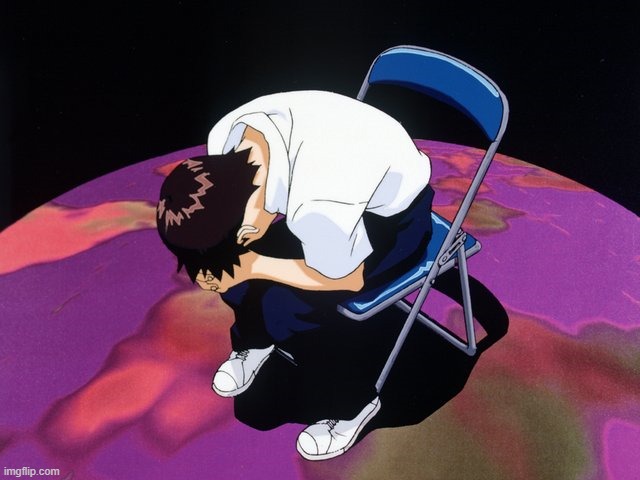 Evangelion | image tagged in evangelion | made w/ Imgflip meme maker