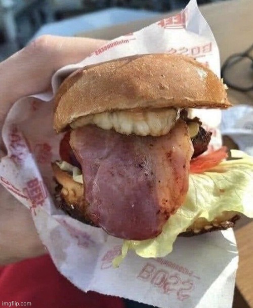 Freaky burger | made w/ Imgflip meme maker