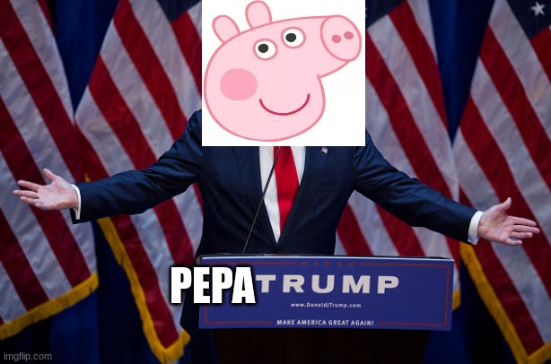Donald Trump | PEPA | image tagged in donald trump | made w/ Imgflip meme maker