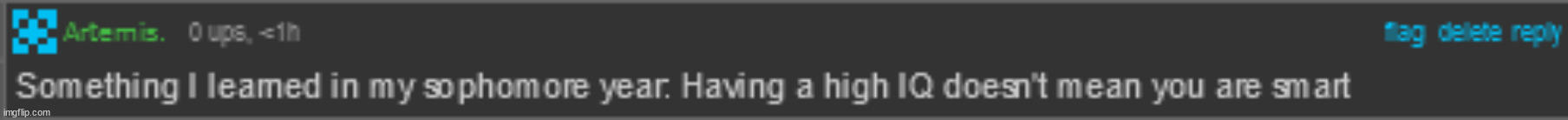 Sophmore year | image tagged in msmg | made w/ Imgflip meme maker