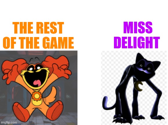 THE REST OF THE GAME; MISS DELIGHT | made w/ Imgflip meme maker