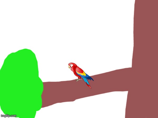 I drew parrot (give me more animals to draw) | 🦜 | image tagged in parrot | made w/ Imgflip meme maker