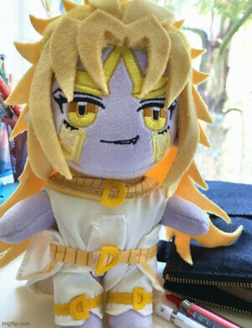 Dio over heaven plushie - Imgflip