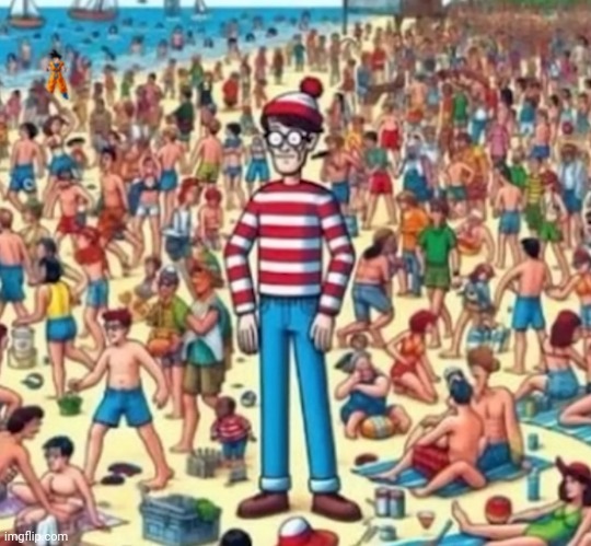 Find Waldo | image tagged in wheres waldo,where's waldo | made w/ Imgflip meme maker