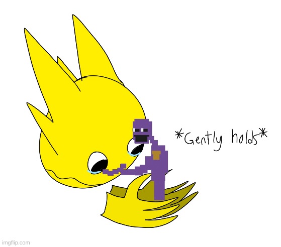 gently holds | image tagged in gently holds redrawn by nuclear 50 caliber | made w/ Imgflip meme maker