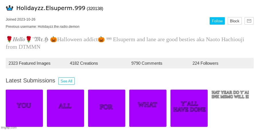 you all for what y'all have done | made w/ Imgflip meme maker