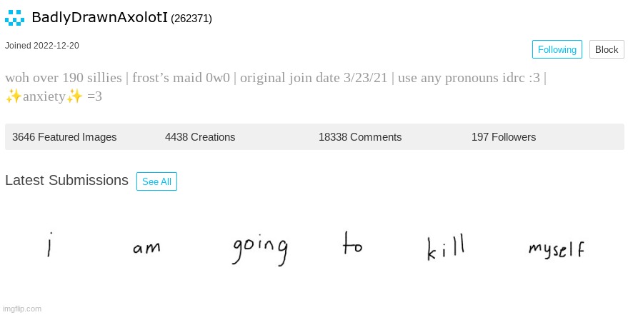 pls dont kys | made w/ Imgflip meme maker