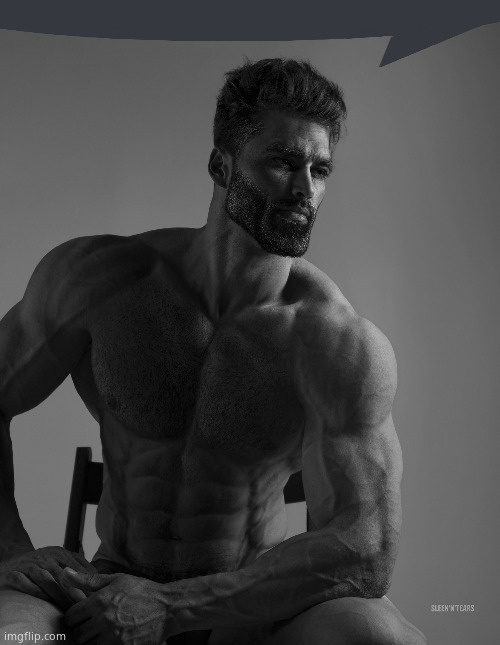 Giga Chad | image tagged in giga chad | made w/ Imgflip meme maker